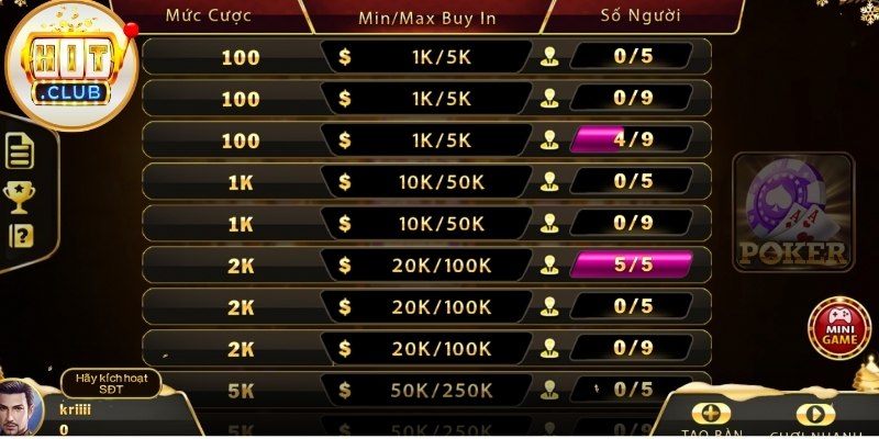 Poker: Tựa Game Dành Cho Người Yêu Thích Đấu Trí 2026