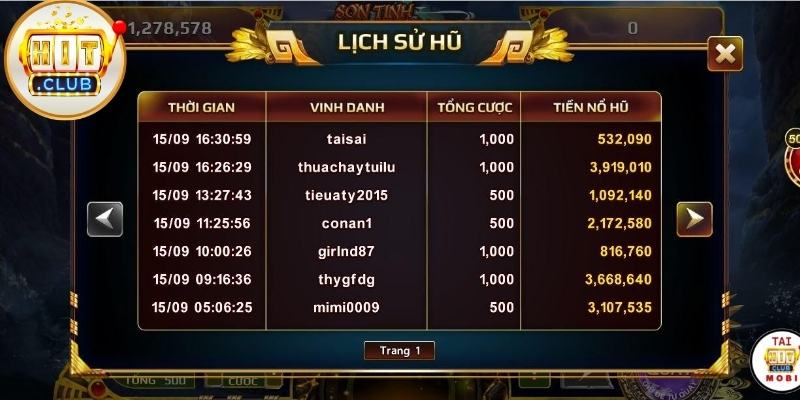 Khoảnh khắc vòng thưởng kích hoạt tạo nên cảm giác cao trào mạnh mẽ