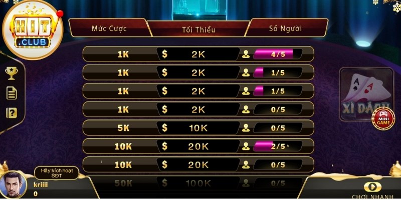 Xì Dách: Tựa Game Đòi Hỏi Chiến Thuật Rút Bài Cao 2026